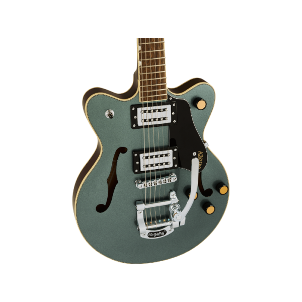 GRETSCH G2655T Streamliner Center block Jr. Double-Cut with bigsby Gunmetal električna gitara - Image 3