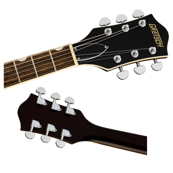 GRETSCH G2655T Streamliner Center block Jr. Double-Cut with bigsby Gunmetal električna gitara - Image 4