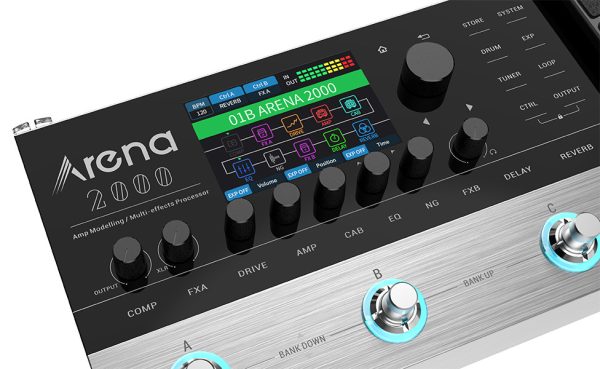 Donner Arena 2000 Multiefekt procesor za gitaru - Image 4