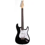 Arrow ST 111 Deep Black Rosewood white Električna gitara