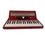 Soprano Harmonika 80 basova 37K (DC-301RD) crvena boja - Image 2