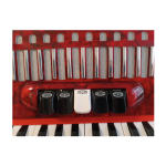 Soprano Harmonika 72 basova 34K  (DC-305RD) crvena boja - Image 3