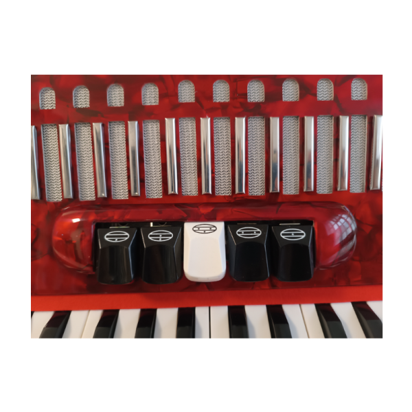 Soprano Harmonika 72 basova 34K  (DC-305RD) crvena boja - Image 3