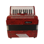 Soprano Harmonika 48 basova 26K (DC-307RD) - crvena boja - Image 5