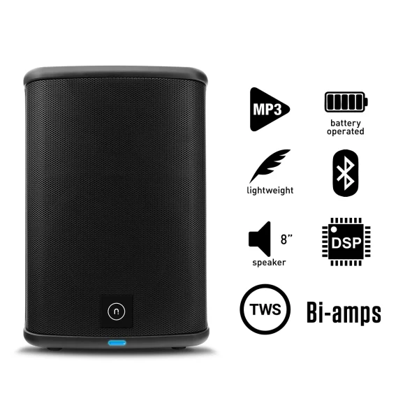 Novox MOBIVOX Lite 300W Prijenosni razglas zvučna kutija - Image 4