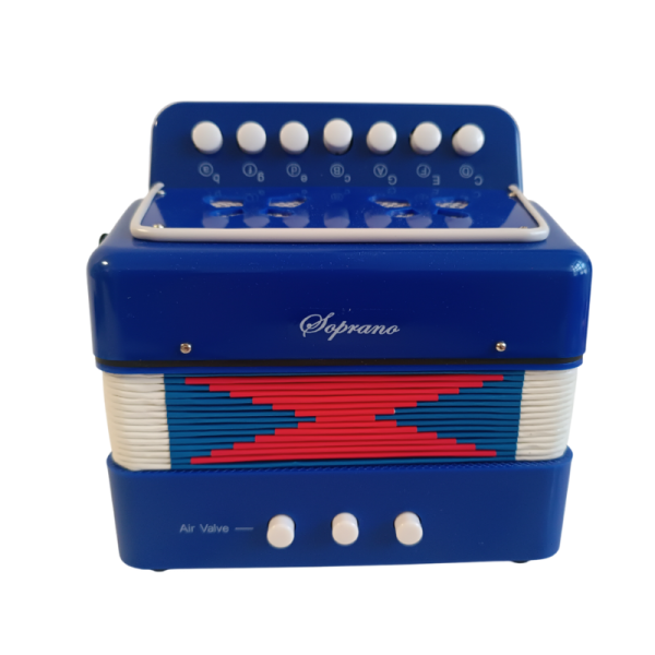 Soprano Harmonika (meldeon) dječija ST214BL (plava boja) 2B-7K - Image 2
