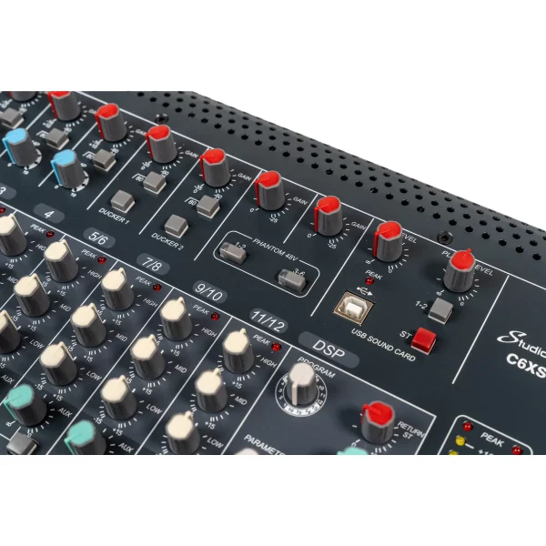 Studiomaster C6XS-12 eff Audio mikseta - Image 7