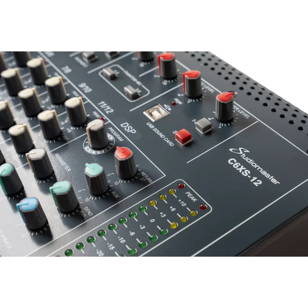 Studiomaster C6XS-12 eff Audio mikseta - Image 10