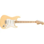Fender Yngwie Malmsteen Stratocaster USA, Scalloped Maple Fingerb, Vintage White, Električna gitara