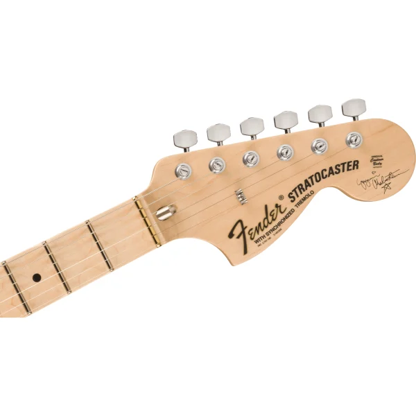 Fender Yngwie Malmsteen Stratocaster USA, Scalloped Maple Fingerb, Vintage White, Električna gitara - Image 5