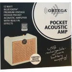 Ortega PTWO-LTD LIMITED WHITE Portable Acoustic AMP 12W Prijenosno Akustično pojačalo za gitaru - Image 5