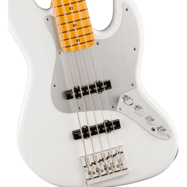 Fender American Ultra II Jazz Bass V Maple Fingerboard, Avalanche Bas gitara - Image 3